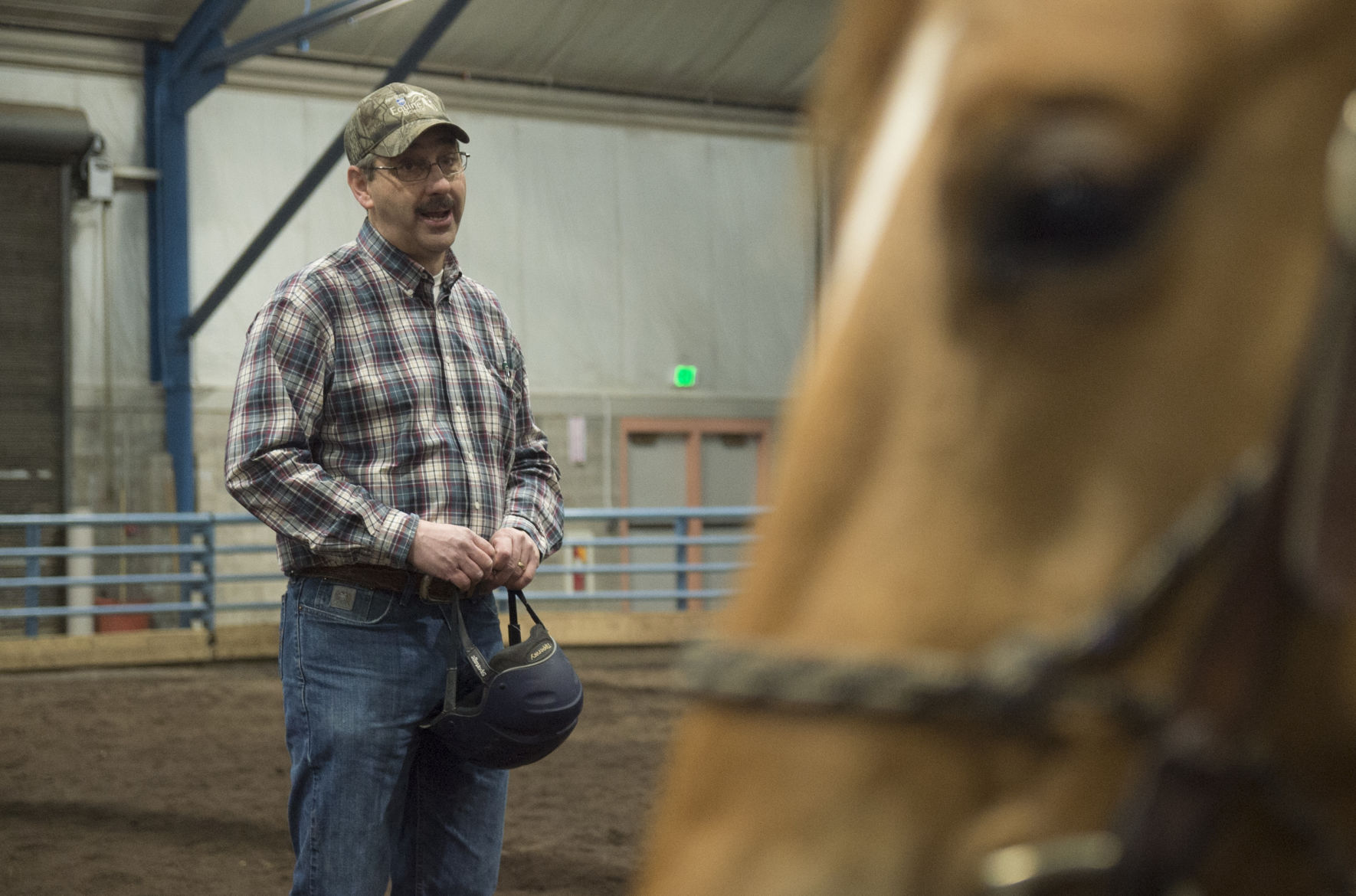 Penn State Horse Training Class, Brian Egan